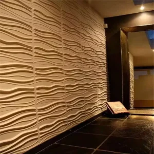 Modern Embossed Vinyl 3D Wallpaper for Home Interior