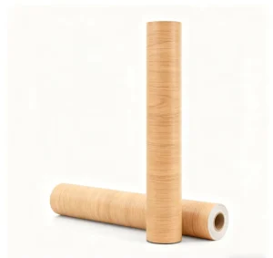 Modern Embossed Wood Grain PVC Self Adhesive Sticker for Kitchen Cabinets & Walls