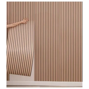 Modern Fashion PVC Wall Paper for Indoor Decoration Waterproof Peel Stick Wallpaper Rolls for Villas Hotels Home Office
