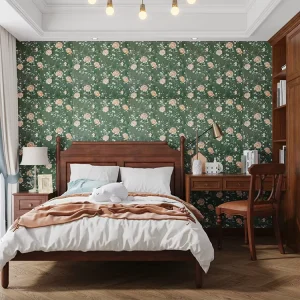 Modern Floral 3D PE Foam Custom Wallpaper 70*70*0.366cm Self-Adhesive Waterproof for Bedroom Living Room Kitchen Entertainment