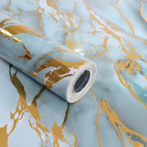 Modern Geometric Marble Pattern Self Adhesive Peel Stick Wallpapers for Living Room Application