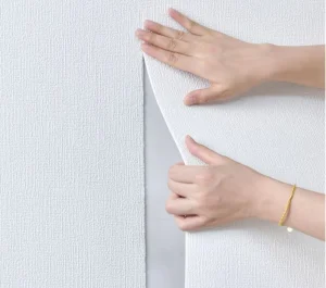Modern Geometric Marble Waterproof Self Adhesive PVC Wall Stickers for Bathroom and Kitchen