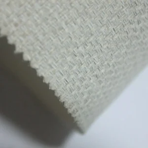 Modern Geometric Pattern Grey Fabric PVC Wallpaper for Interior Home Wall Decoration