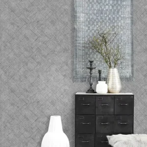 Modern Geometric Pattern PVC Vinyl Wallpaper Classical Plaid Home Decor Waterproof Moisture Proof Mold Proof Hotel Entertainment