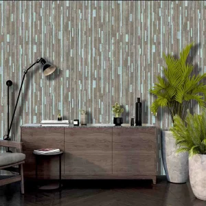 Modern Geometric Vinyl Wallpaper Hotel Study Background Bathroom Wall Decoration Paper Waterproof Wallpaper Paper Roll