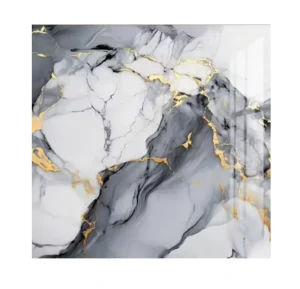 Modern Glossy PVC Marble Wall Sticker Waterproof Geometric for Kitchen Bathroom Hotel Decoration House Decoration Interior DIY