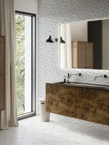 Modern Green Geometric Peel Stick Vinyl Wallpaper 30x30cm Waterproof Reusable for Kitchen Backsplash Household Entertainment