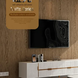 Modern HGY Matte Waterproof Shiny Foam Wallpaper Roll 120x300CM Self Adhesive Wall Sticker