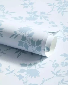 Modern Home Wallpaper Roll Living Room Bedroom Non Woven 3D Rustic Flower House Decoration Interior Peel and Stick Wall Papers