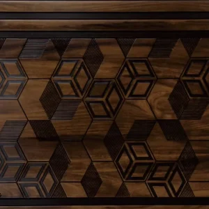 Modern Interior Decoration Wood Alternative PVC Grille Wall Panel Board Indoor WPC Fluted Wall Panel Cladding