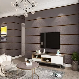 Modern Interior Design 3D Wallpaper Rolls Living Room Luxury Room Bedroom Background Hotel Non Woven Wallcovering