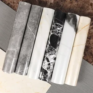Modern Luxury Design Texture Leather Touch Wall Decor Sticker High Quality Classic for Kitchen Bedroom Factory Price