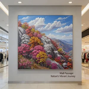 Modern Luxury Eco Friendly UV Printed Canvas Wall Art Home Decor Wall Art