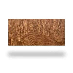 Modern & Luxury High Impact Resistant Cladding Caramel Burled Wood Grain PVC Decor Panel ENF Moistureproof Waterproof Board