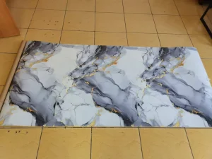 Modern Luxury PVC Foam Wall Sticker Roll Eco Friendly Waterproof PVC Marble Wallpaper Easy to Apply