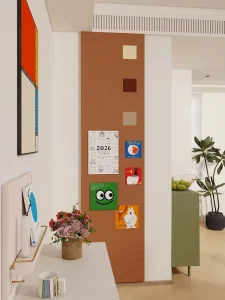 Modern Magnetic Wall Decor Uni Felt Panels Removable Wall Stickers for Stylish Home Interior Design