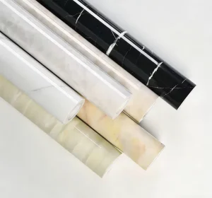 Modern Marble Contact Paper Kitchen Glossy Self Adhesive Grey Waterproof Eco-friendly Anti-Slip Vinyl Living Room Hospital Villa