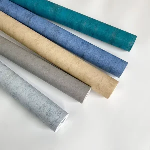 Modern Minimalist Solid Color Non Woven Fabric Wallpaper for Bedroom Living Room Hotel Study TV Background Wall Household Use