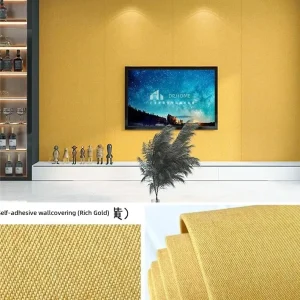Modern Moisture Resistant 5mm Thick Self Adhesive Wallpaper for Bathroom Living Room & Bedroom Walls