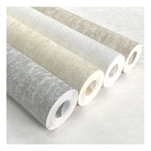 Modern Mottled Non-Woven Geometric Wallpaper Glue Household Entertainment Interior Wall Decor Living Room Bedroom Office Hotel