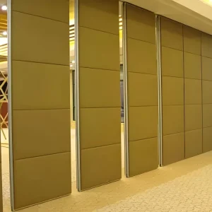 Modern Movable Folding Design Sliding Partition Wall for Shopping Mall Supermarket Garage Custom Adjustable MDF Board Panels