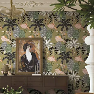 Modern Non Woven Wallpaper Rolls for Bedroom Hall Hotel Apartment Office Dining Interior Decoration 1 Year Warranty
