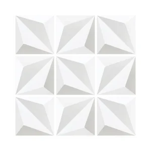Modern PVC 3D Stereo Board TV Background Wall Waterproof Wall Sticker Simulation Wallpaper Decoration Adhesive Tape