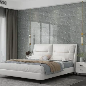 Modern PVC Marble Peel Stick Wallpaper 3D Sticker for Bathroom Bedroom Living Room Anti Slip Waterproof Decoration