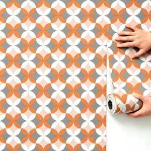 Modern PVC Matte Wallpaper Rolls Self Adhesive Foam Wall Sticker Light Weight Easy Installation Anti Static