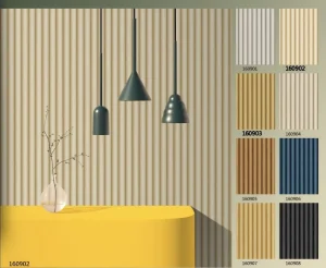 Modern PVC Self Adhesive Wallpaper Waterproof Fire Resistant Geometric Wall Covering for Living Room Decoration