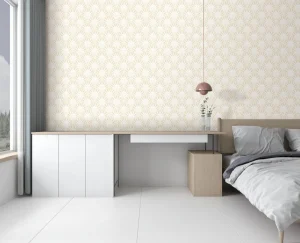 Modern PVC Wallpaper Design Natural Flower 3D Wallpaper Living Room Hotel Bedroom Bar Restaurant