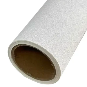 Modern PVC Wallpaper for Hotel Decoration Blank Printable Coarse Sand Texture Wall Paper Waterproof Coarse Material