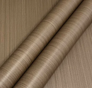 Modern PVC Wood Grain Stick Film Self Adhesive for Living Room & Kitchen Waterproof Wall Textured Wallpaper