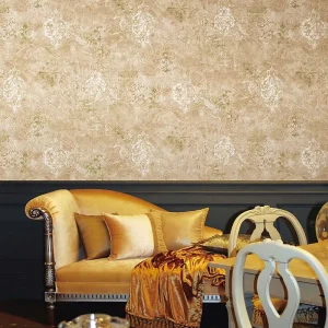 Modern Plain Solid Non Woven Wallpaper for Home Decor Wall Covering Wall Paper