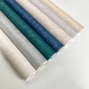 Modern Plain Solid PVC Wallpaper for Home Decor Wall Coating