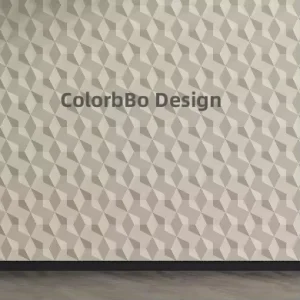 Modern Removable Geometric Wallpaper Home Office and Hotel Decorative Wall Sticker for Birthday Occasions