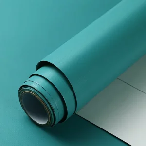 Modern Room Wall Paper Home Decoration Self Adhesive Peel and Stick Green Blue Grey Beige Plain Color Linen Wallpapers