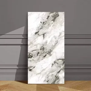 Modern Self Adhesive Fireproof Anti Static 3D Panel Marble Wallpaper PVC Waterproof Wall Tiles for Household Hotel