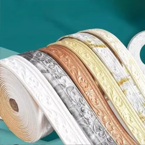 Modern Self-Adhesive Hotel Decorative PE Foam Door Skirting Line Easy Soundproof Waterproof Moisture-Proof for Heat Insulation