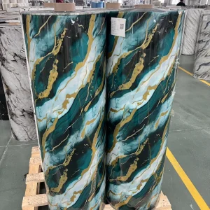 Modern Self Adhesive Marble Wallpaper Stickers Waterproof PVC Oil Proof Rolls for Home Decor for Bedrooms Kitchens Hotels