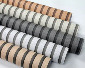 Modern Self Adhesive PVC Wallpaper Striped Grille Wallpaper Decoration Waterproof Background Wall Sticker