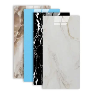 Modern Self Adhesive Wallpaper Foam 3D PE Foam Marble Wall Tiles Sticker False Marble Tile Faux Stone Veneer