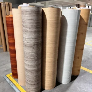 Modern Self Adhesive Wood Pattern PVC Lamin Wallpaper Durable Water Proof Decorative Hotel Use Interior Film