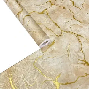 Modern Simple Snowflake Velvet Plain Non Woven Wall Cloth Bedroom Living Room Background Wall Decorative Wallpaper for Walls