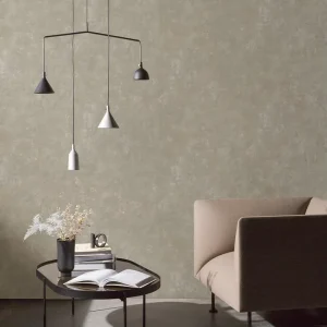 Modern Soft Textured Anti static Waterproof Non Woven Wallpaper for Bedroom Living Room Study Hotel Villa Decoration