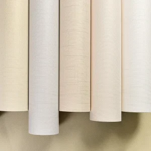 Modern Solid Linen Texture Wallpaper for Home Interior Design Hotel Wallpaper Non woven Wallpaper Roll
