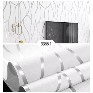 Modern Striped Non Woven Wallpaper for Home Decor Living Room Bedroom Background Wall Paper