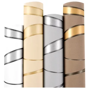 Modern Striped Non Woven Wallpaper for Home Decor for Living Room Bedroom Walls Paper Rolls