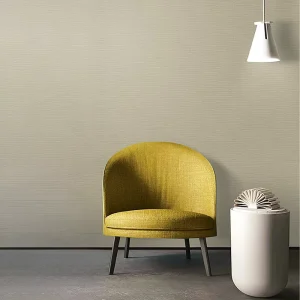 Modern Style Embossed Commercial Wallpaper Plain Color Moisture and Waterproof for Hospital or Villa Applications