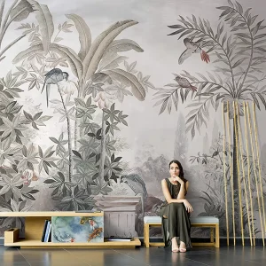 Modern Style Fresh Nature Creative Photo Series High End Custom Wallpaper Wall Mural